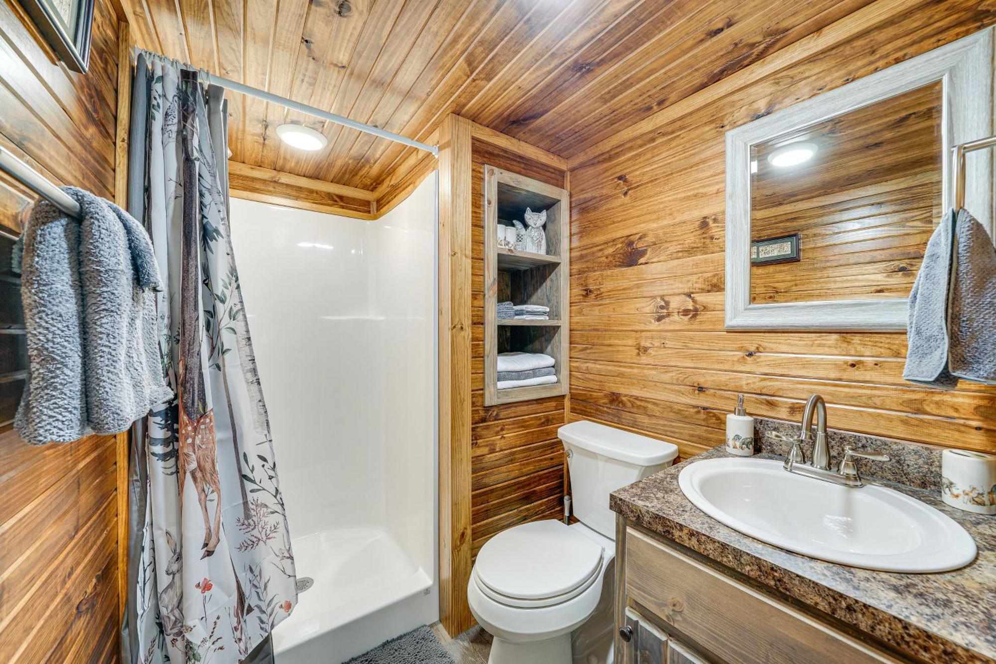 Couples Cabin In Broken Bow About 5 Mi To Downtown! Exteriér fotografie